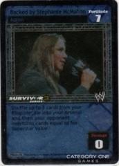 Backed by Stephanie McMahon (SS3) Foil